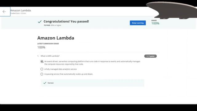 COURSERA:AWS Fundamentals BUILDING SERVERLESS APPLICATIONS  FULL COURSE SOLUTION Professional Cours