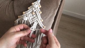 Macrame Christmas Tree Tutorial DIY | Makrome Yılbaşı Çam Ağacı Yapılışı | Macrame Kerstboom