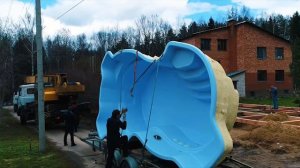 Композитный бассейн под ключ за 14 дней