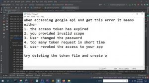 "error": "invalid_grant",  "error_description": "Bad Request"