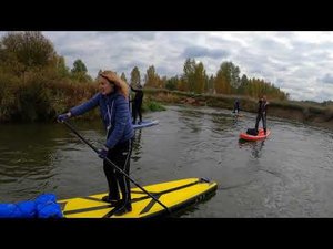 SUP прогулка по реке Шерна