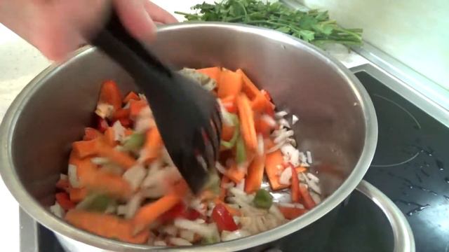 Плов. Вкусное блюдо для вегетарианцев Плов по Аджарски смотреть онлайн