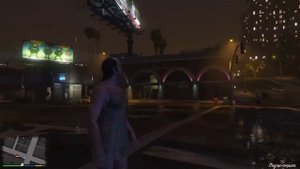 Тревора в платье выгнали из магазина GTA V