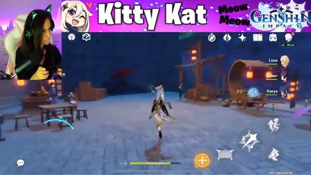 ?Kitty Kat LIVE! Plenilune Gaze + Juvenile Galant! Genshin Impact 12th Walkthrough! Anime Games