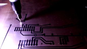 Гениально! ЧПУ сам рисует печатную плату (Drawing PCB CNC)