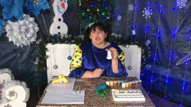 "Новогодняя мастерская Тинки" мастер класс смотреть онлайн