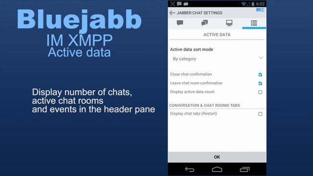 Bluejabb IM XMPP : The most advanced #XMPP client for Android The active datas смотреть онлайн