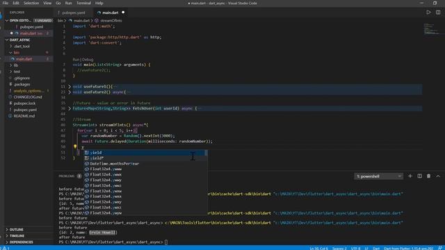 Основы языка Dart для Flutter #3 - Асинхронное программирование (Future, Stream, async/await)