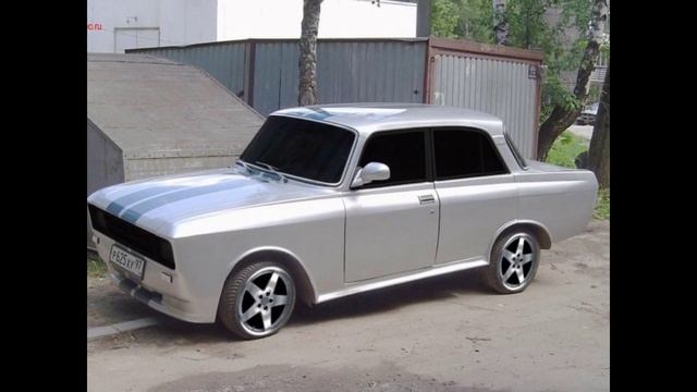 Тюнингованный москвич 412, все прелести тюнинга. Ценители машин оценят. смотреть онлайн