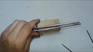 Как сделать горелку из телескопической антенны /  How to make a burner from a telescopic antenna