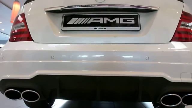 Mercedes C 63 AMG Coupe' 6.2 V8 457 Hp 2012 смотреть онлайн