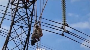 Обслуживание ЛЭП 765 kV