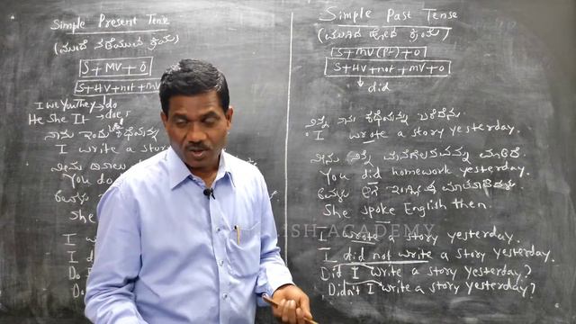 Learn English|Compare Simple present and Simple Past Tense| Use Kannada to learn English|Kurubar Si смотреть онлайн