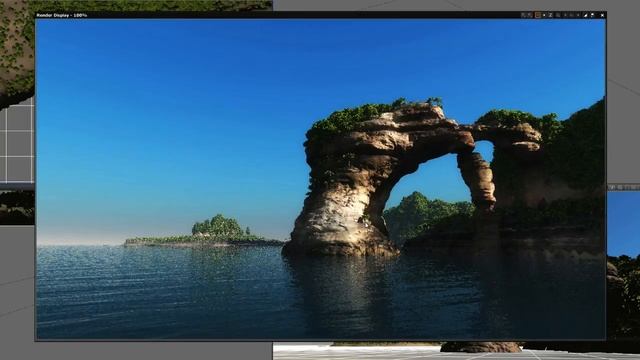 ZBrush tutorial: Combine ZBrush and Vue in a landscape, Part 3 смотреть онлайн