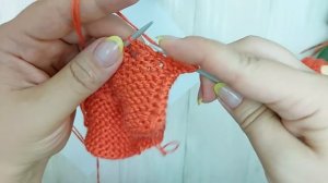 Вязаные Пинетки. Пинетки спицами узором "Малинки".