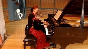 Башкатова Елизавета, Башкатова Вера Михайловна. М. Глинка «Краковяк» из оперы «Иван Сусанин»