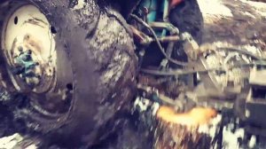 МТЗ-82 застрял