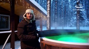 Купель на дровах в мороз -18 С !!! Как это работает и почему не замерзает?