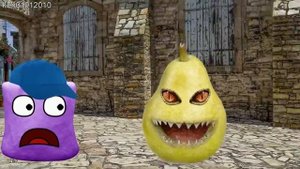 Scary fruits do pranks to marshmallows (scary pranks)