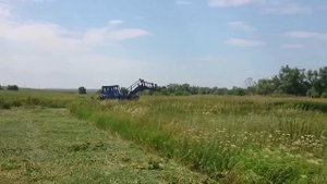Сенокос 2015 г. на Т-40 с КСФ-2,1