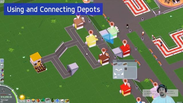 Parkitect Depot Tutorial | (Stocking your vendor stores) Alpha 5 update смотреть онлайн
