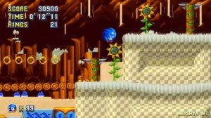 Sonic Mania mods Sand Hill V2