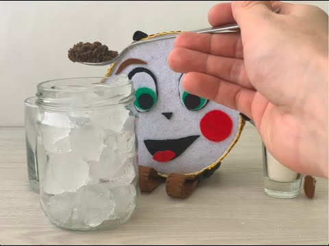 От чего лучше всего тает лёд?! смотреть онлайн