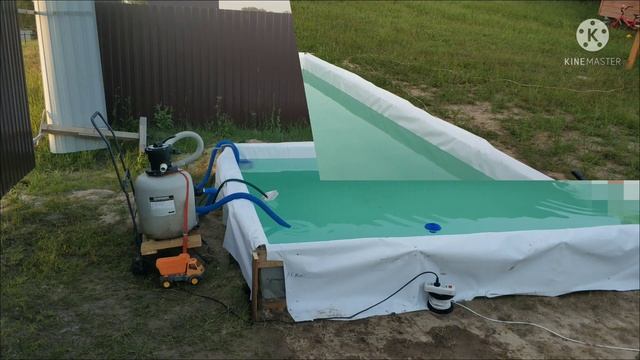 Бассейн своими руками смотреть онлайн