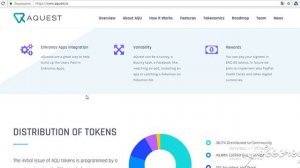 Aquest Обзор ICO проекта