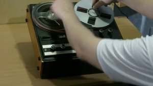 Бобинный магнитофон Соната-308 в работе.Часть 2.