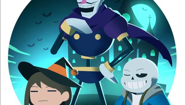 Papyrus Frisk and Sans Finish Trick or Treating! Undertale Comic Dub! смотреть онлайн