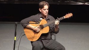 Michael Chapdelaine, performing: California Dreamin'