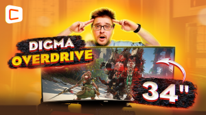 Обзор игрового монитора Digma Overdrive 34A710Q || Ultrawide | 165 Гц  | 3,5K