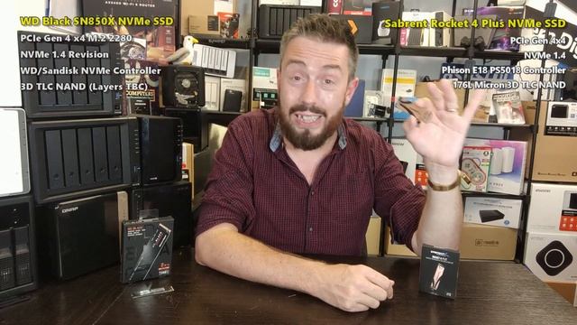 WD Black SN850X vs Sabrent Rocket 4 Plus SSD Comparison смотреть онлайн