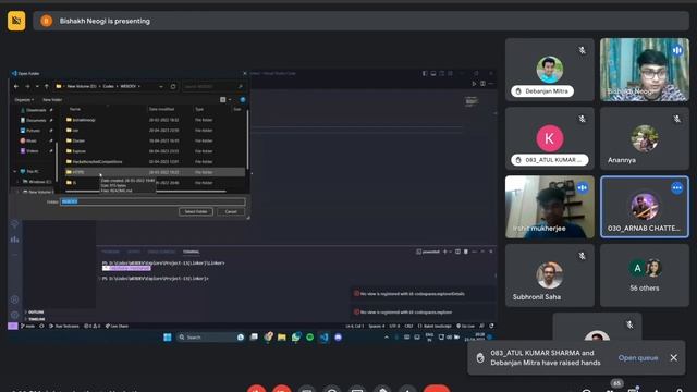 Introduction to Hackathon by Bishakh Neogi.
