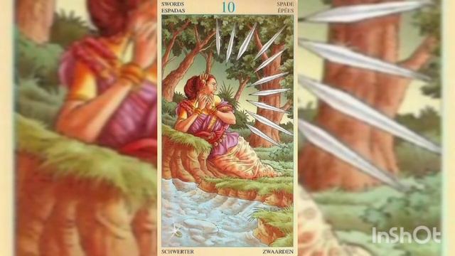 Мечи 10 Сакунтала, индийская дайкини, неудачница. Таро Союз богинь.