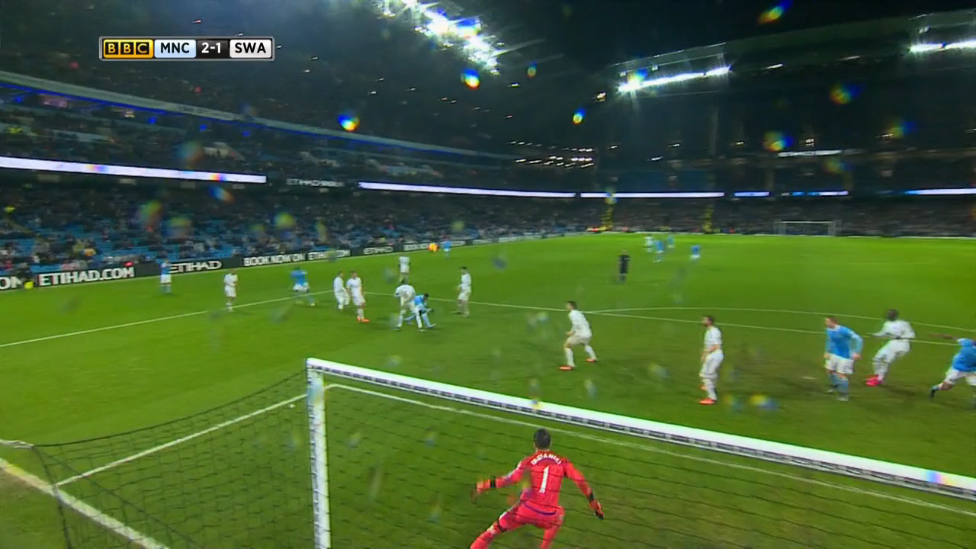 Манчестер Сити 2-1 Суонси Сити | АПЛ 15/16 | 16-й тур смотреть онлайн