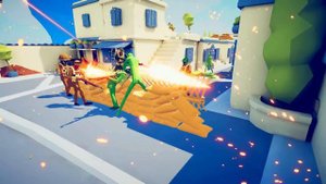 Zombie 100 Units vs Army Soldier - Totally Accurate Battle Simulator TABS