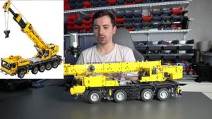LEGO Technic - Liebherr LTM1090 4.2 Crane MOC 4K