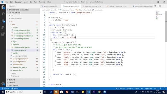 Batch78 7 Angular Injectable Service смотреть онлайн