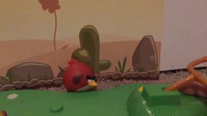 Angry birds space trailer toy version