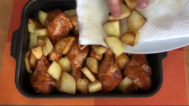 РЕЦЕПТ ПРИГОТОВЛЕНИЯ КУРИНЫХ НОЖЕК В ДУХОВКЕ
