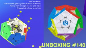 Unboxing №140 GAN Megaminx. Обзор