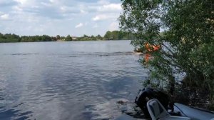 Касатка 335 + Suzuki DF9.9BS (20 л.с.) и Mercury ME F9,9M + Солар 420