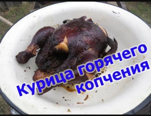 Курица горячего копчения. Ничего сложного