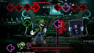 FNF | Luigi & Mario - Before Alone | Alone V2 - Mario's Madness V2 | Mods/Gameplay/Cover |
