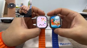 HELLO WATCH 3 vs MT78 ULTRA - APPLE Watch ULTRA Clone Comparison