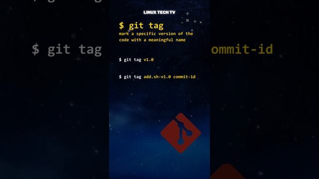 17. ? learn Git | git tag command | git tutorial @LinuxTechTV pro Git