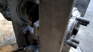 поворотный узел для минитрактора переломки 4=4