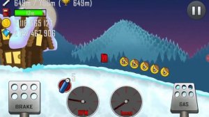 Hill Climb Racing. Взломали игру открыли все машины и карты.!!!!